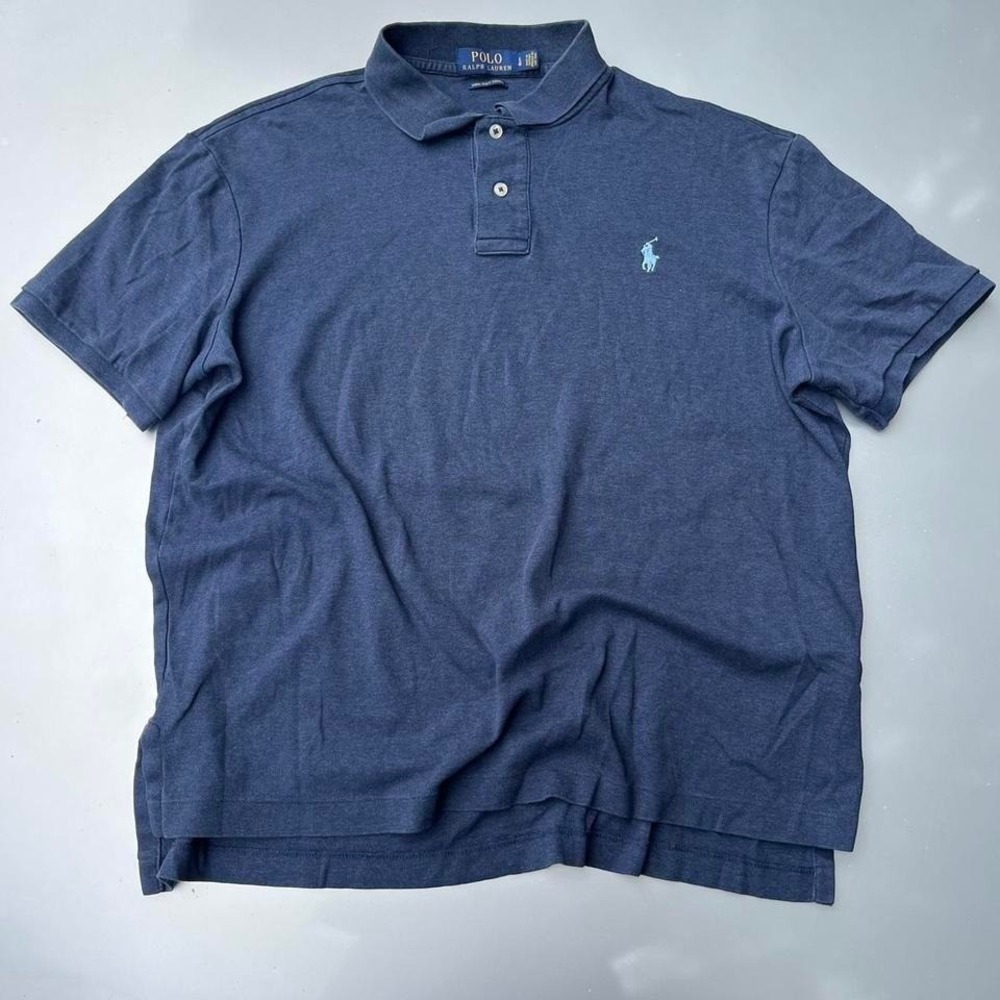 Blue vintage Polo Ralph Lauren polo shirt